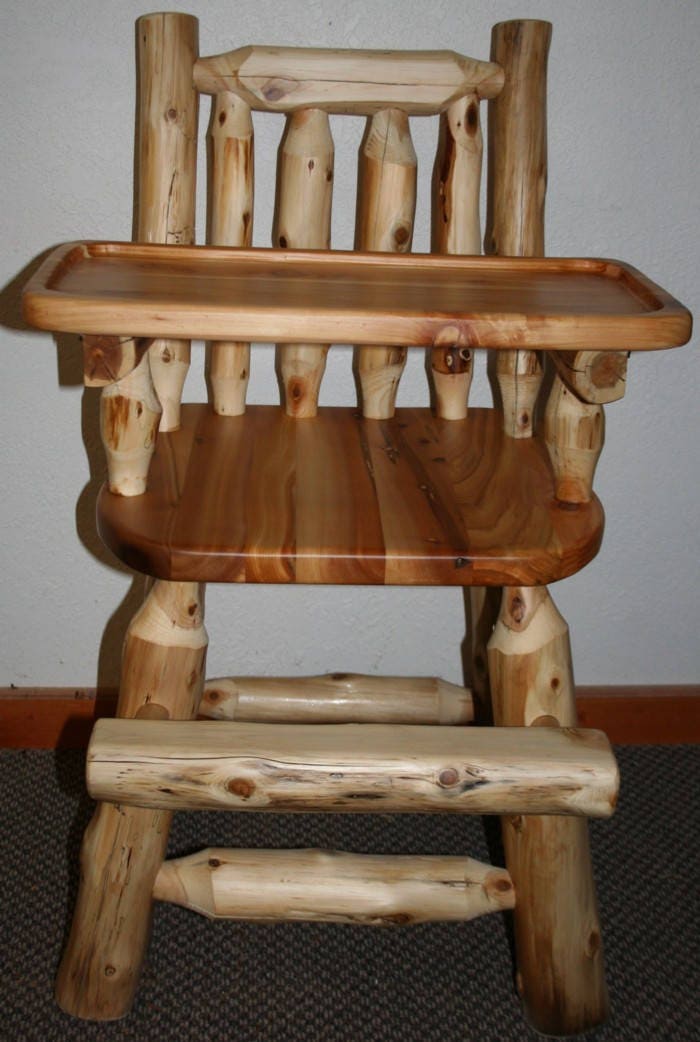 Rustic high chair deals