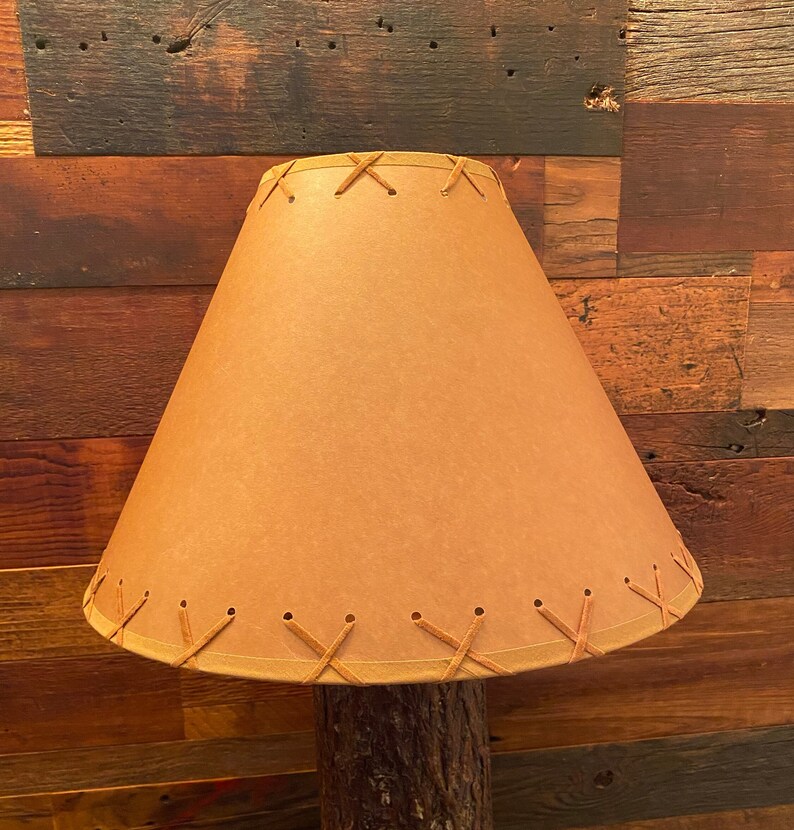 Rustic Lamp Shades Etsy