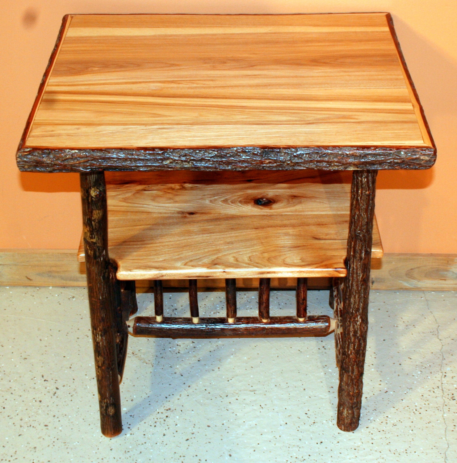 Hickory log furniture deals