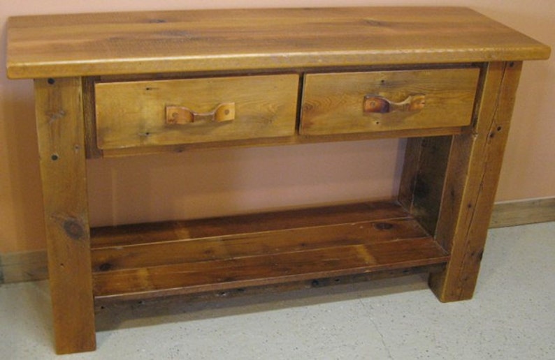 Barnwood Sofa Table