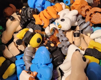 Mini Flexi Animal Fidget: 3D Printed Sensory Toy