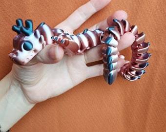 Desk buddy - Dragon - Flexi fidget - Articulated