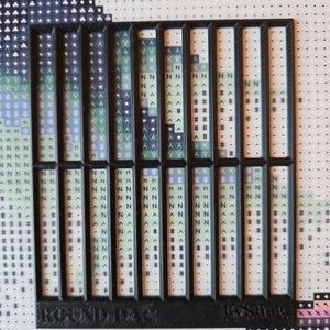 Diamond Painting Ruler: Square & Round Drill Alignment Tool - Etsy