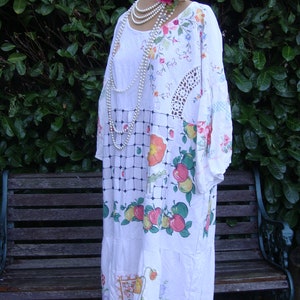 Prairie Paintbrush Sage Smock Top Dress