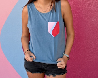 Epcot Bubble Gum Wall Pocket Tank
