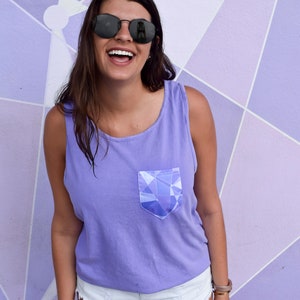 Disney Galactic Purple Wall Tank Top image 4