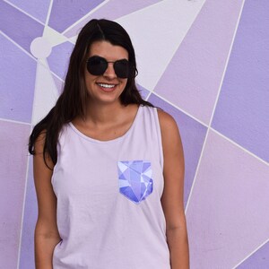 Disney Galactic Purple Wall Tank Top image 5