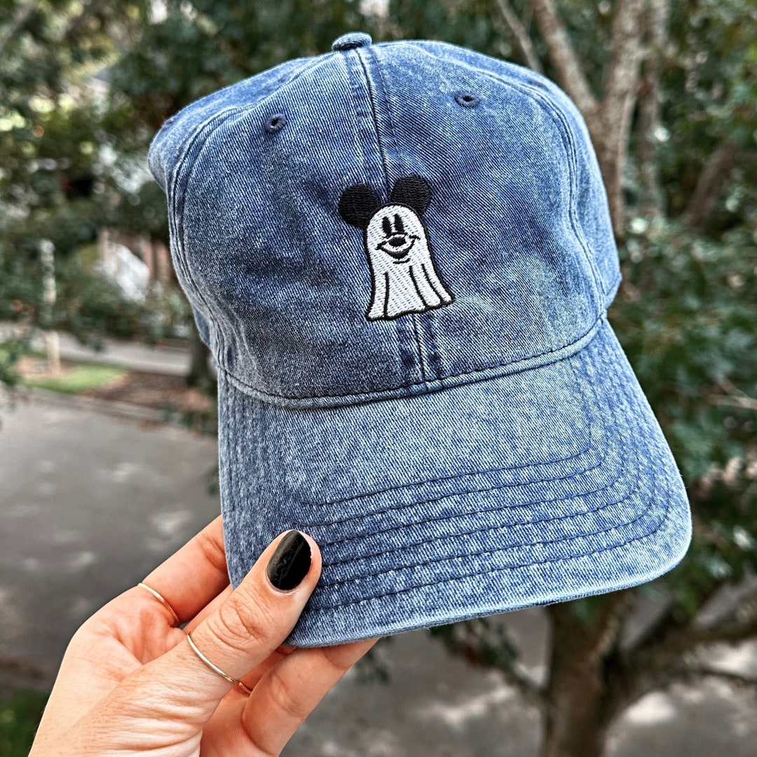 Halloween Ghost Mickey Vintage Baseball Cap - Etsy