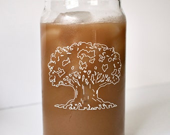 Tree of Life at Animal Kingdom | Coffee Beer Can Glass | Disney Inspired