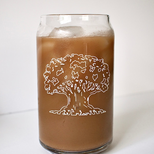 Tree of Life at Animal Kingdom | Coffee Beer Can Glass | Disney Inspired