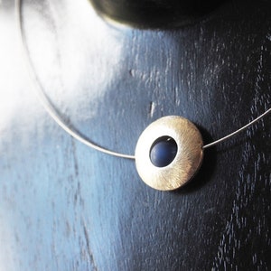 slingline necklace with Polaris pearls in many colors