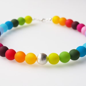 rainbow necklace polaris necklace rainbow colorful