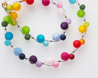 rainbow necklace polaris colofurl necklace rainbow