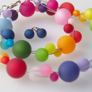 rainbow necklace polaris colorful