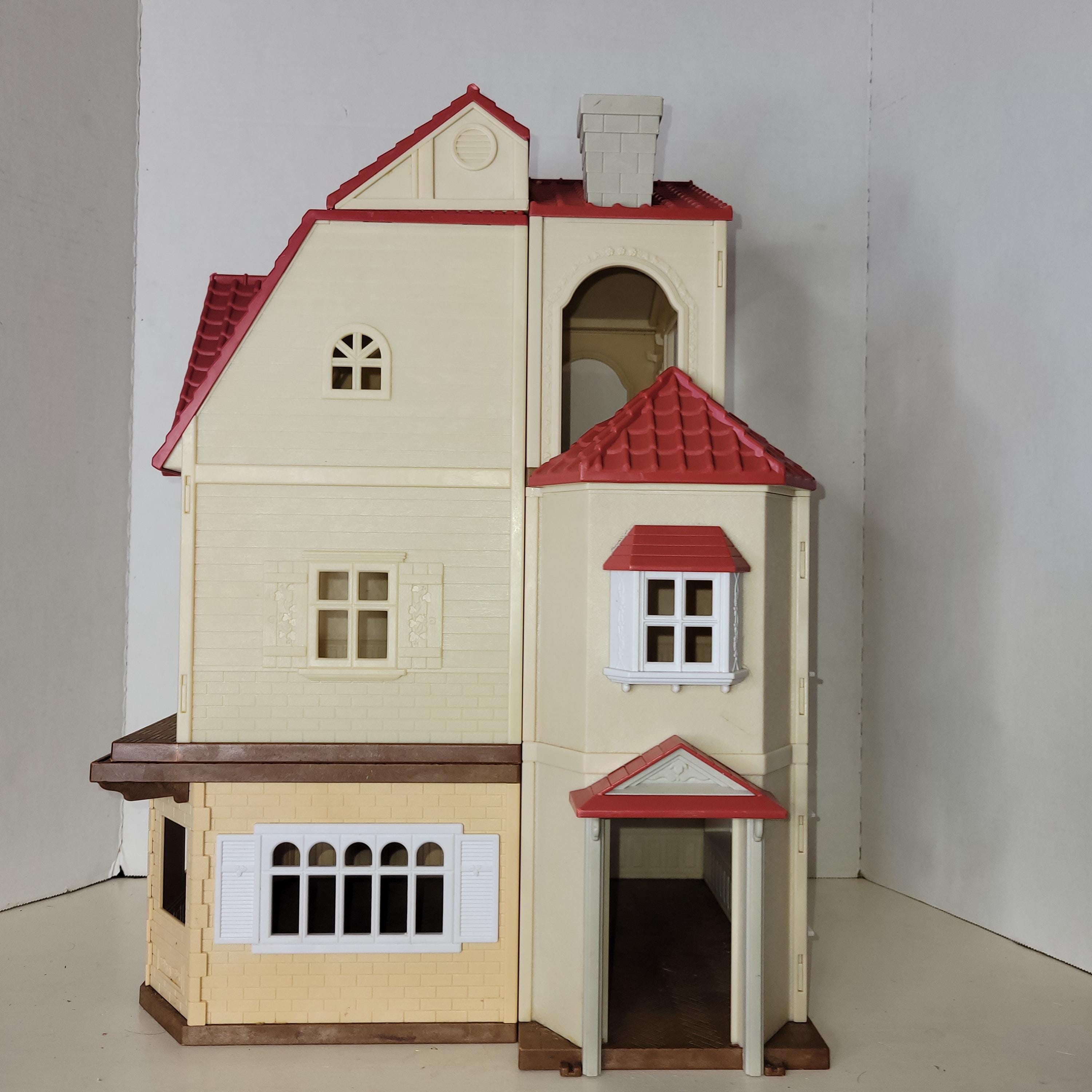 Critters Deluxe Village House Calico Critters Townhome Sale