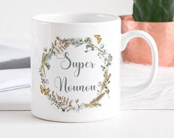 Super mistress personalized mug, end of school year gift idea Instit, nanny, Atsem, AESH...