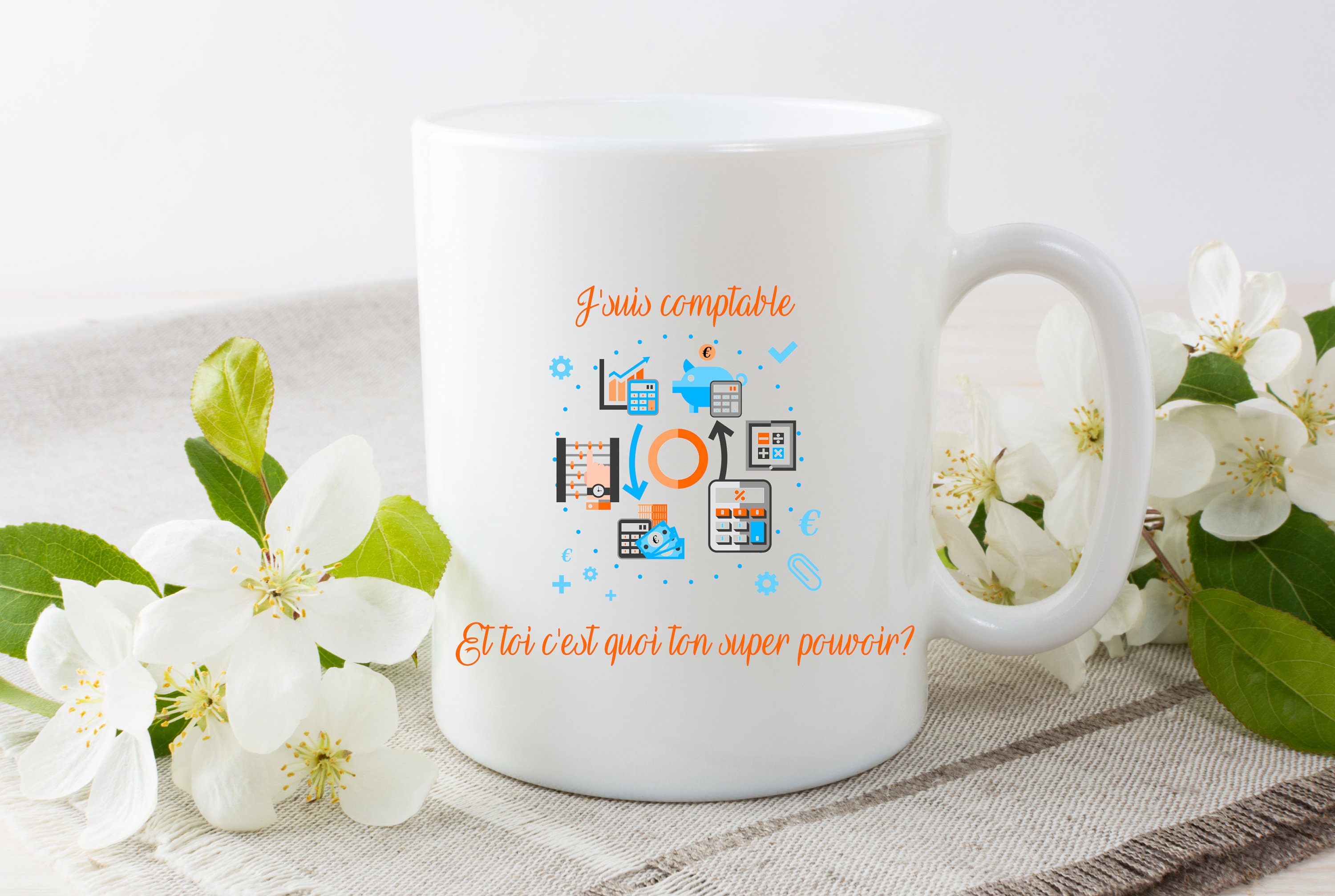 Mug Comptabilité Mug Original, Idée Cadeau, Comptable, Anniversaire, Mug Classique ou Magique,