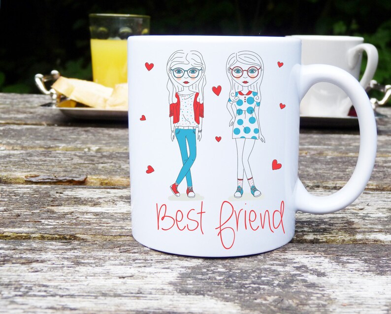 Mug Meilleure amie best friend. Idée cadeau