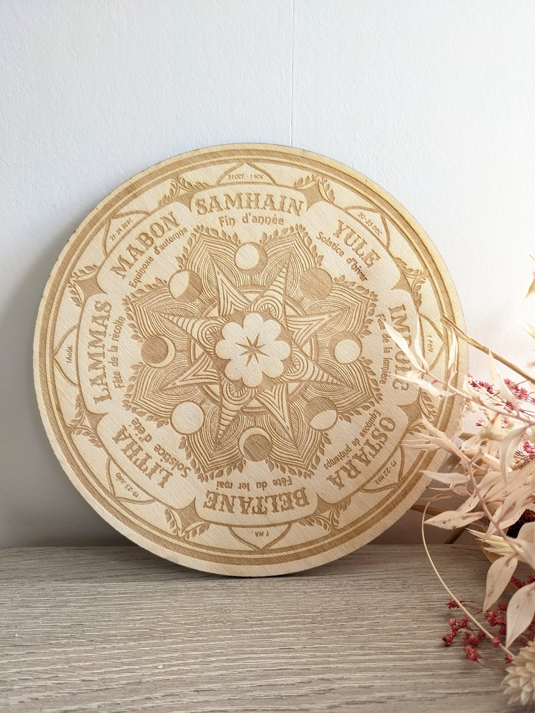 Roue de L'année Paienne, Roue Wikkan , Esotérisme La Lune