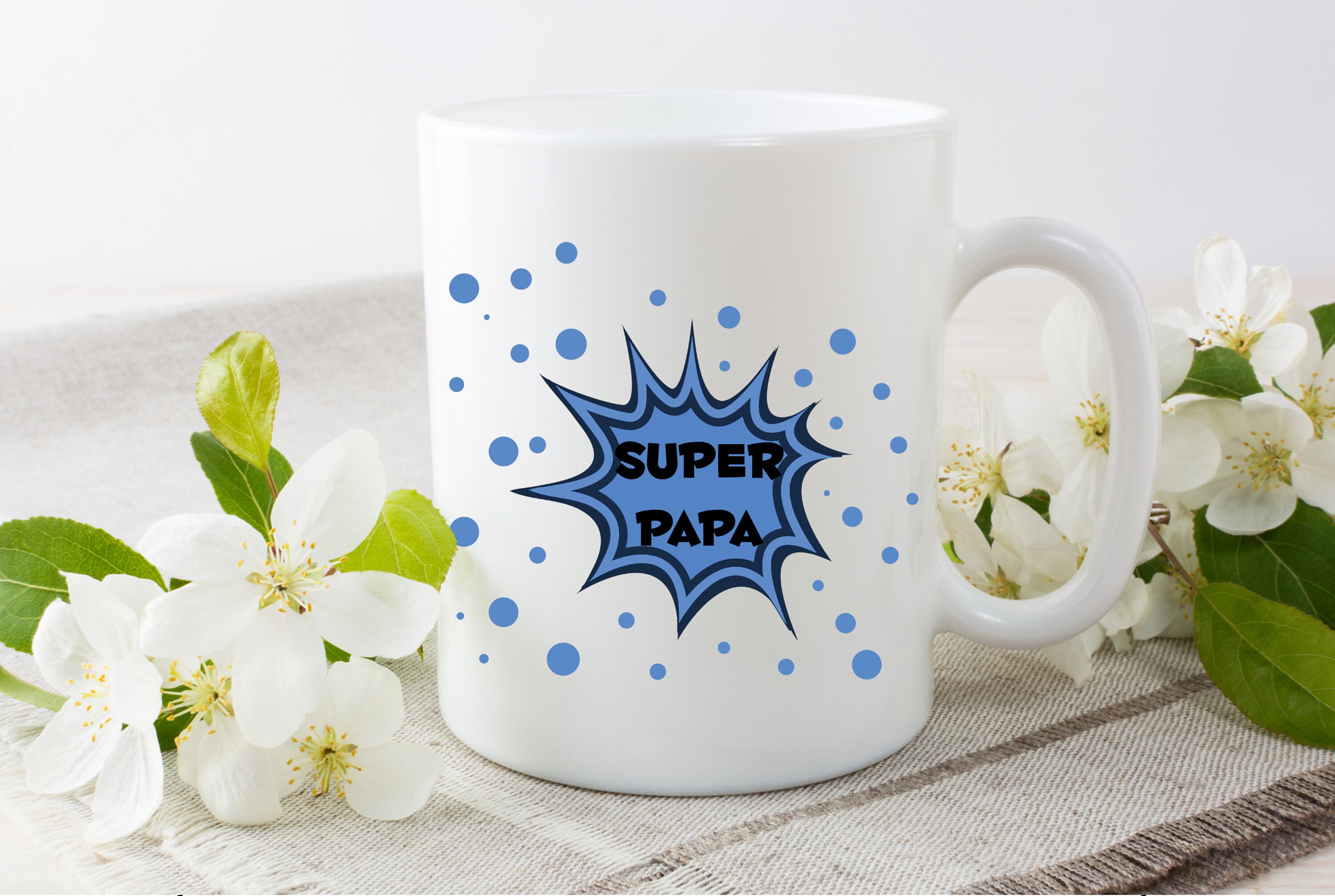 Mug Personnalisé Papa Idée Cadeau Fête Des Pères