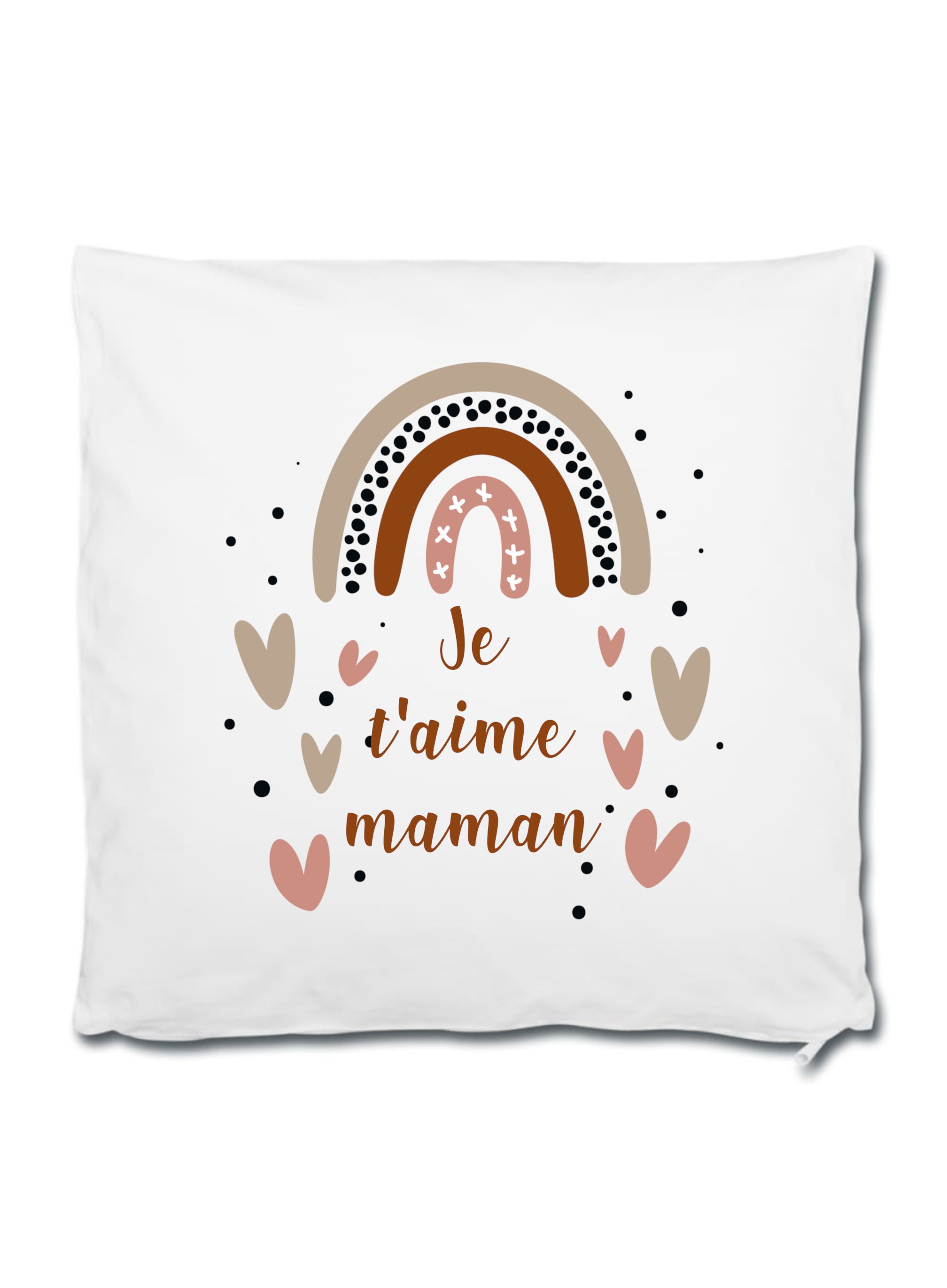Coussin Personnalisé Maman Arc en Ciel Idée Cadeau Fête Des Mères Plusieurs Modèles Disponibles