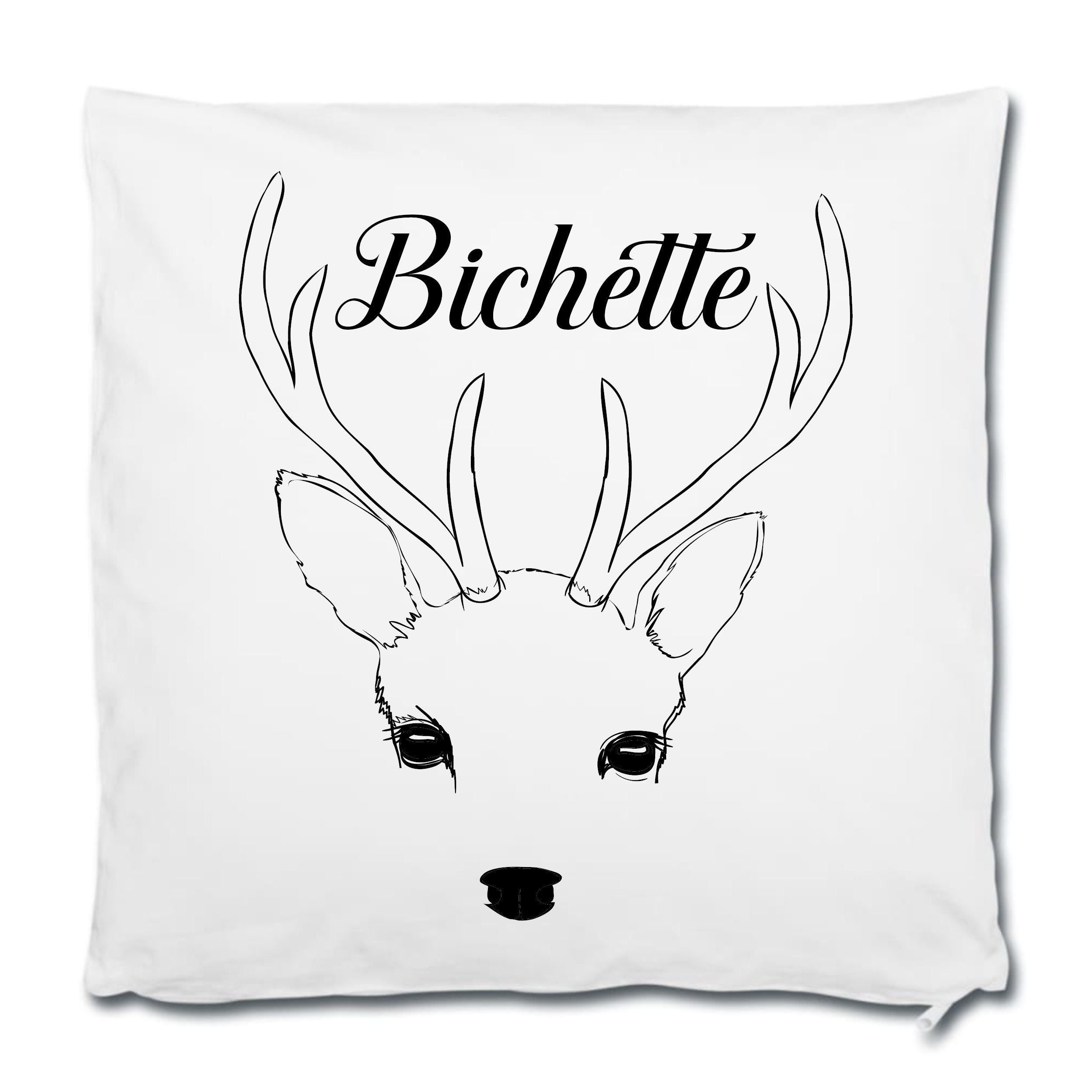 Coussin Personnalisable Bichette Idée Cadeau Décoration