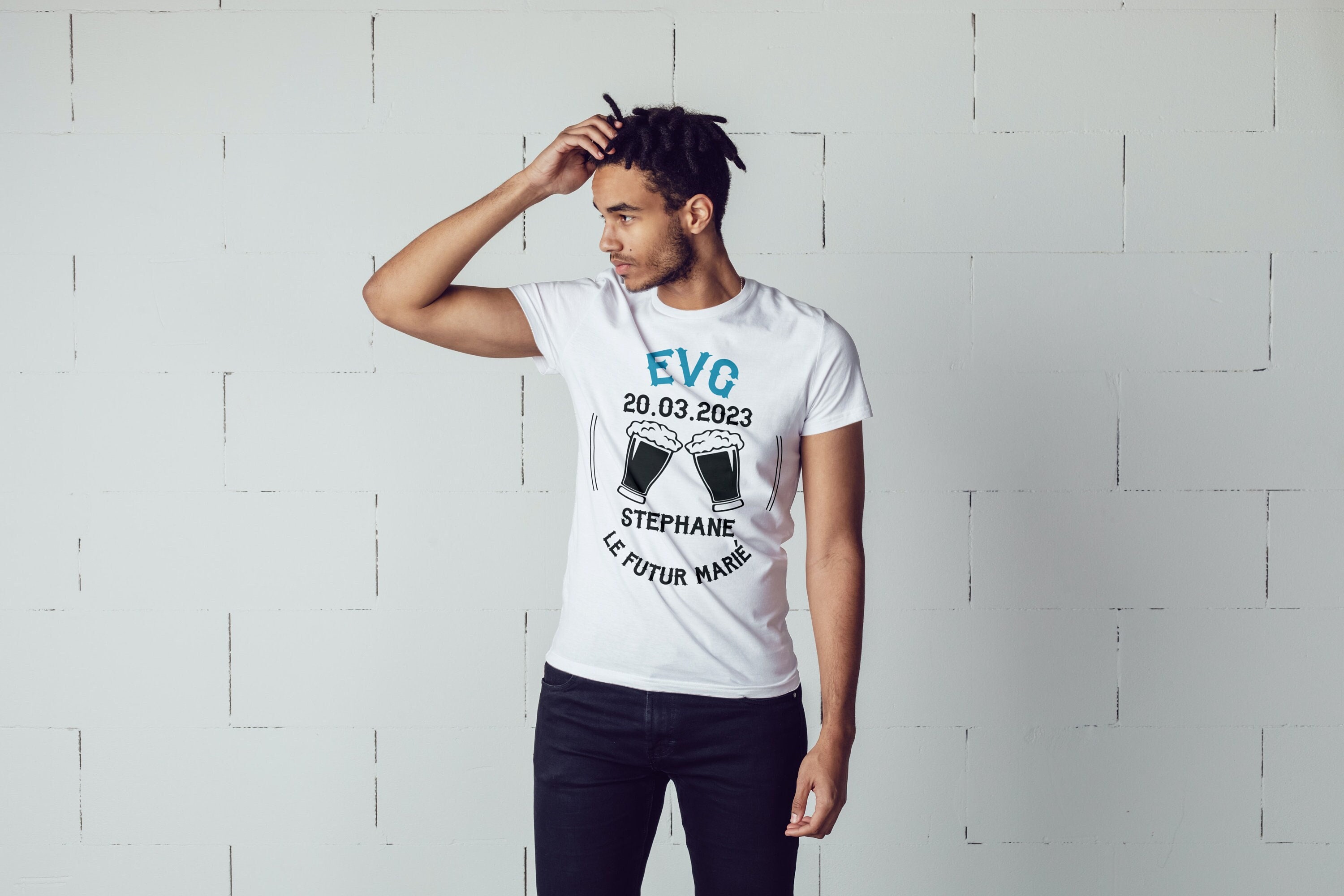 T shirt evg homme cheap