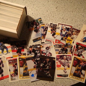 200 cartes différentes des Sabres de Buffalo LIVRAISON GRATUITE