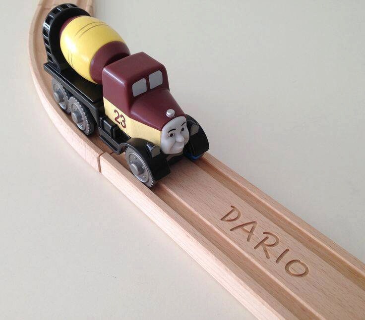Personalized BRIO Wooden Train Track | Etsy