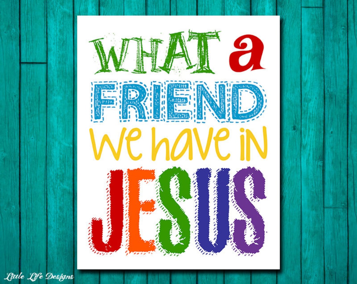 What a Friend in Jesus Planner
