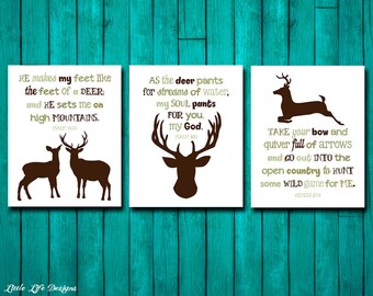 Hunting Bible Verse - Etsy