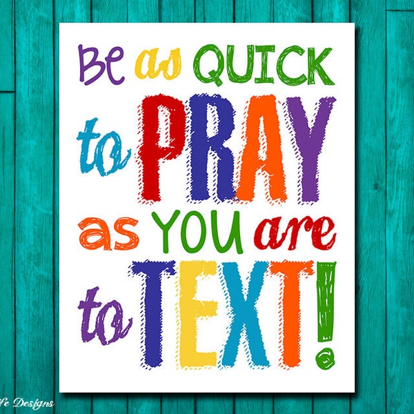 Christian Wall Art. Christian Wall Decor. Sunday School Decor. Childrens Wall Art. Teen Room Decor. Childrens Church Art. Bible Study Decor.