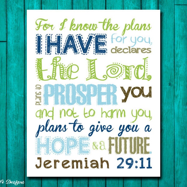 Scripture Wall Decor Etsy