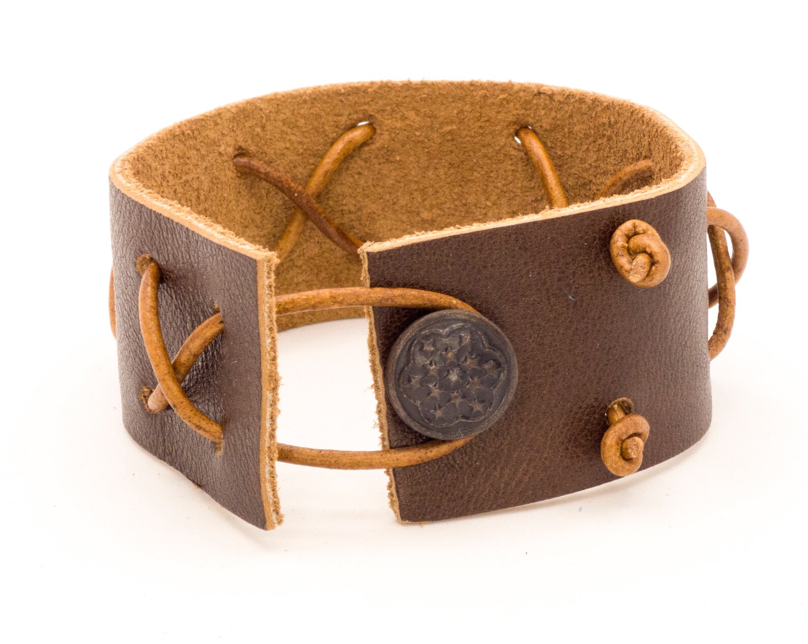 Mens Bespoke Leather Armband Medieval Styled - Etsy UK