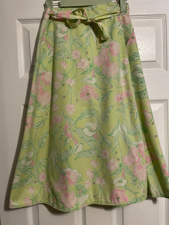 Vintage Liza by Lilly Pulitzer Wrap Skirt
