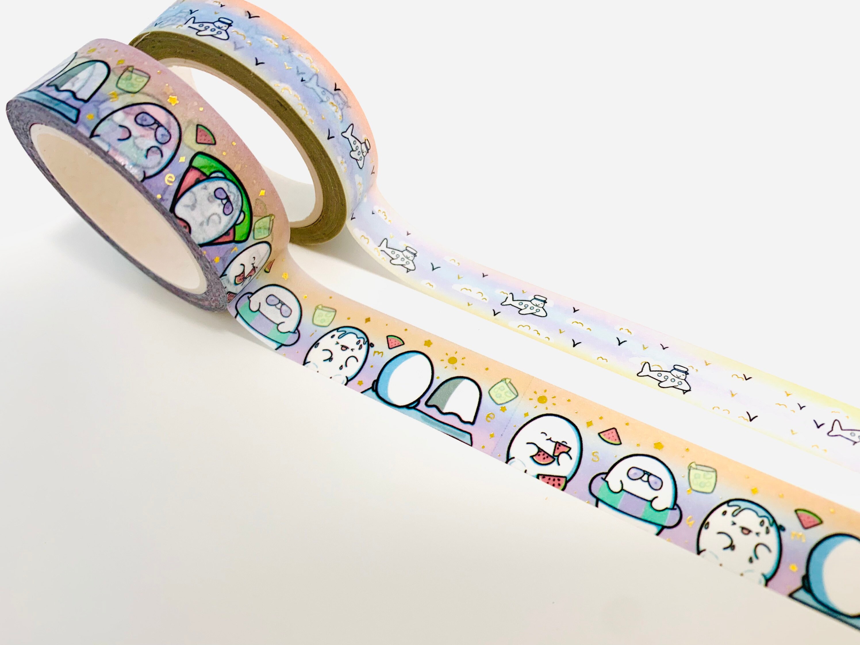 Exclusive Summer Washi Tape Set, Exclusive Washi, Foil Washi Tape, De…