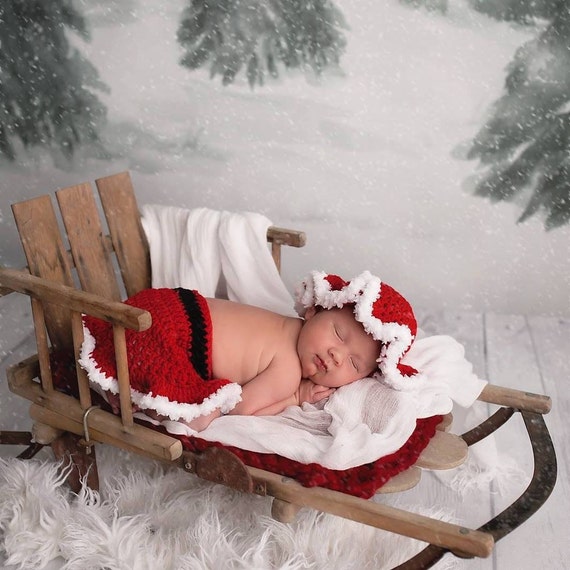 baby girl mrs claus outfit