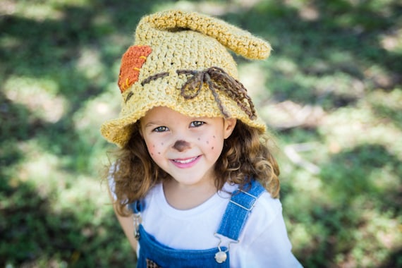toddler scarecrow hat