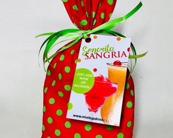 Sangria Wine Slush and Cocktail Mix- Wine Slushy, Alcohol Gifts, Cocktail Mix gift, Liquor Gifts, Wine Lover, Teacher Gift, Friend Gift, Mom