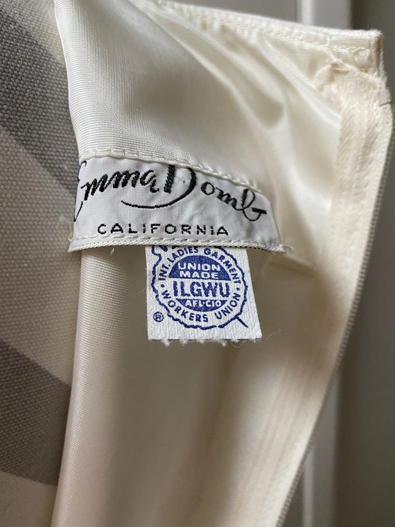 Vintage 1960’s Cream Emma Domb Dress - image 8