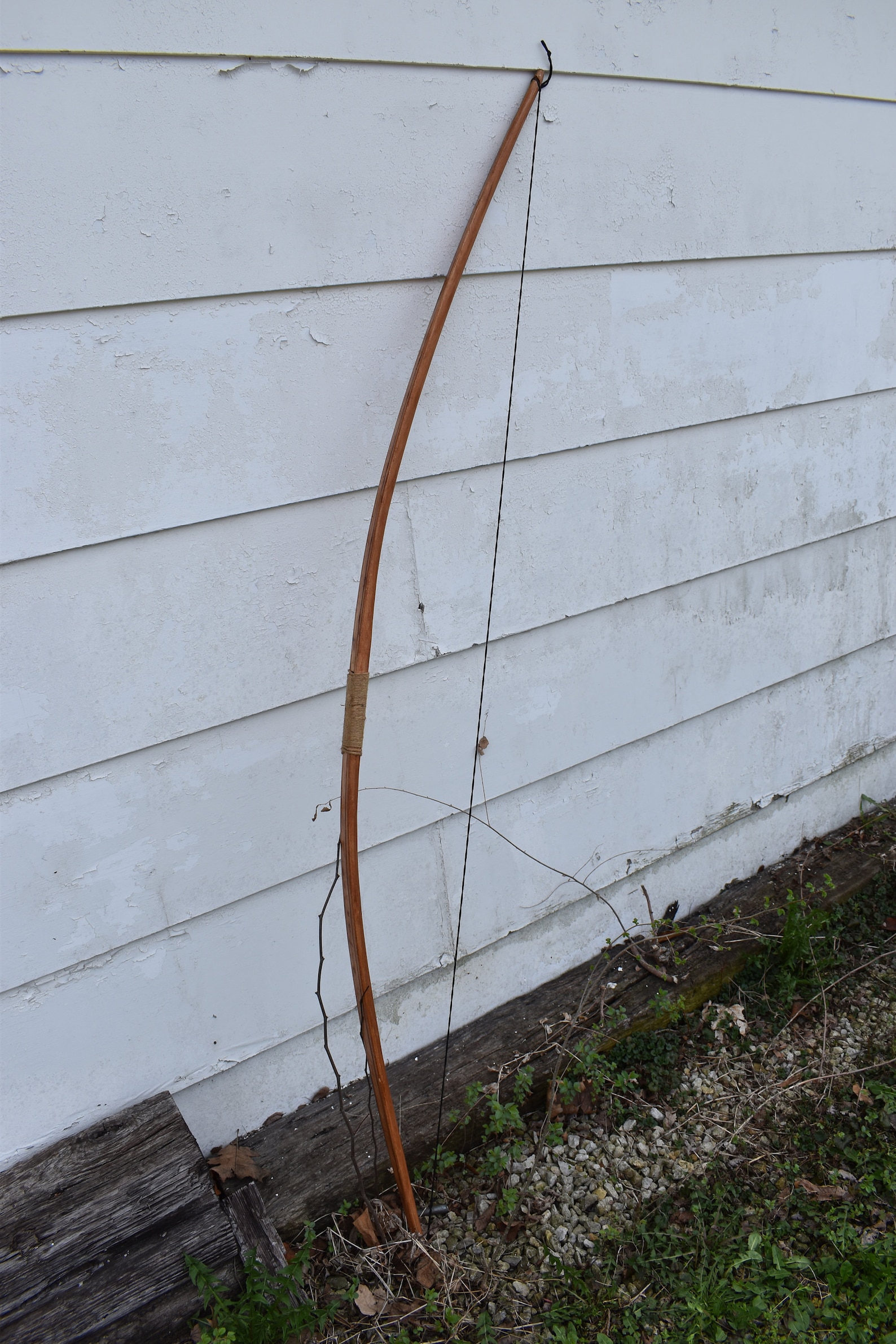 Wooden Longbow English Longbow Native American REAL Wood Etsy