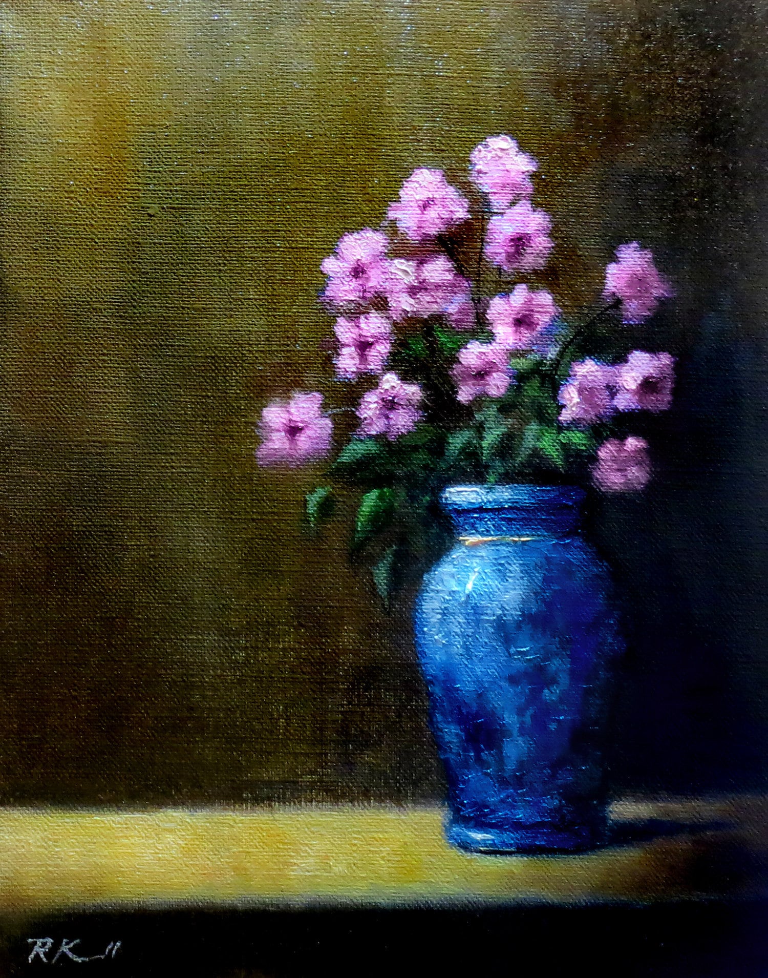 Flower vase cheap painting