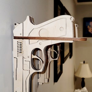 GUN SHELF LASER Cut, Svg, Pdf, Eps, Dxf, Instant Download - Etsy