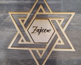 svg cortar estrella de archivo láser de david