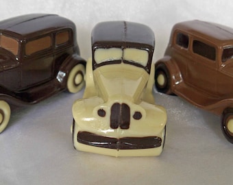 Handmade Belgian Chocolate Vintage Car