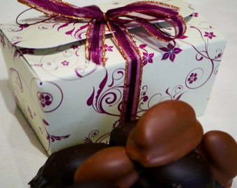 Hand-made Luxury Double Dipped Belgian Chocolate Brazil Nuts, Milk,Dark & Vegan