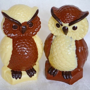 Hand-made Belgian Chocolate Owl, choose from 2 variations