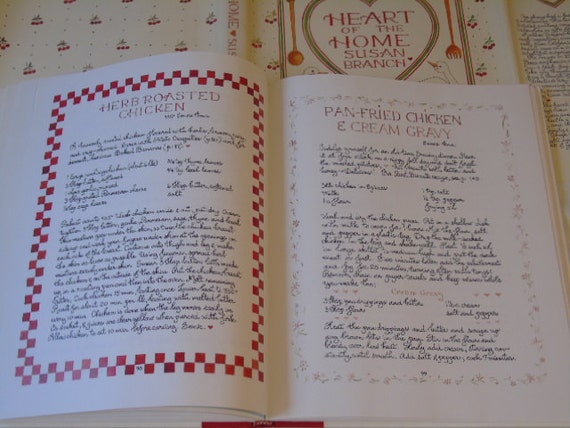 Corazon De 1987 De La Casa Por La Rama De Susan Notas De Etsy