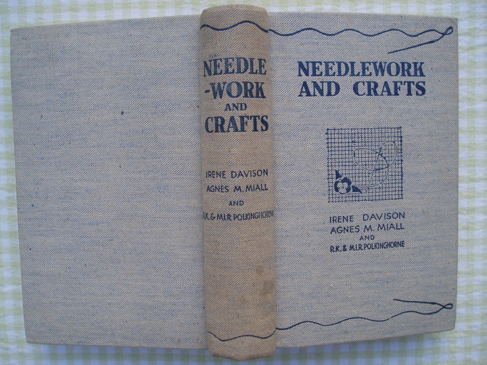 1937 Needlework and Crafts by Irene Davidson Agnes Miall and Etsy UK