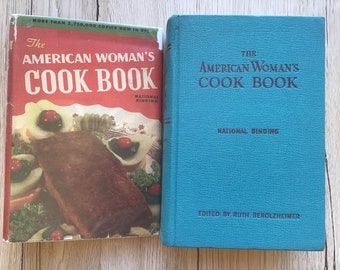 1948 The American Woman’s Cook Book National Binding  - Edited by Ruth Berolzheimer - Original Dust Jacket